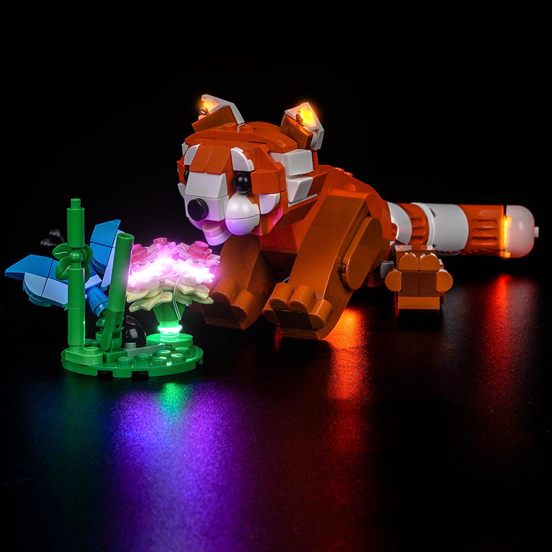 Led Light Kit for LEGO® Cute Animals: Red Panda Lighting 31394