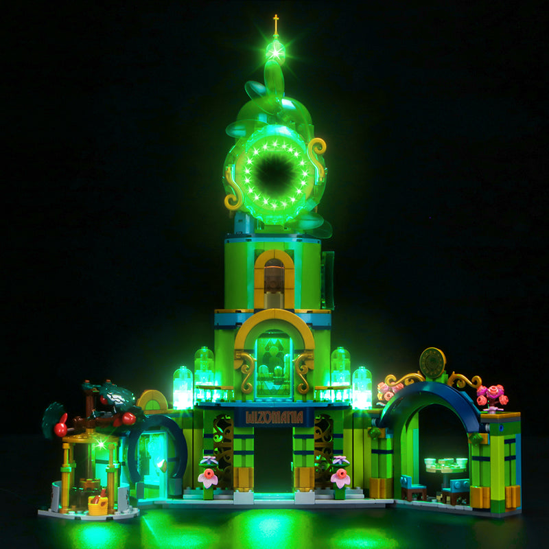 LED Light Kit for LEGO® Wicked 75684 Welcome to Emerald City