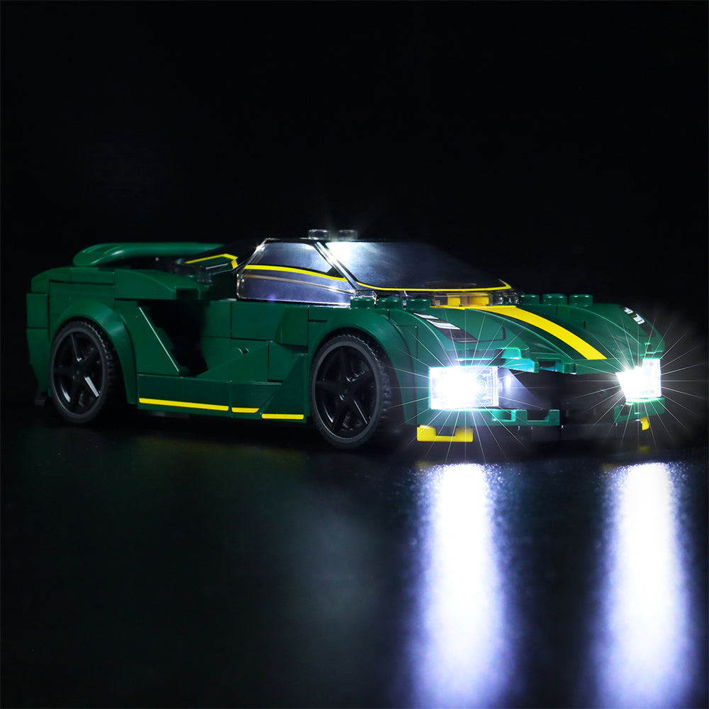 LED Light Kit for LEGO® Speed Champions 76907 Lotus Evija