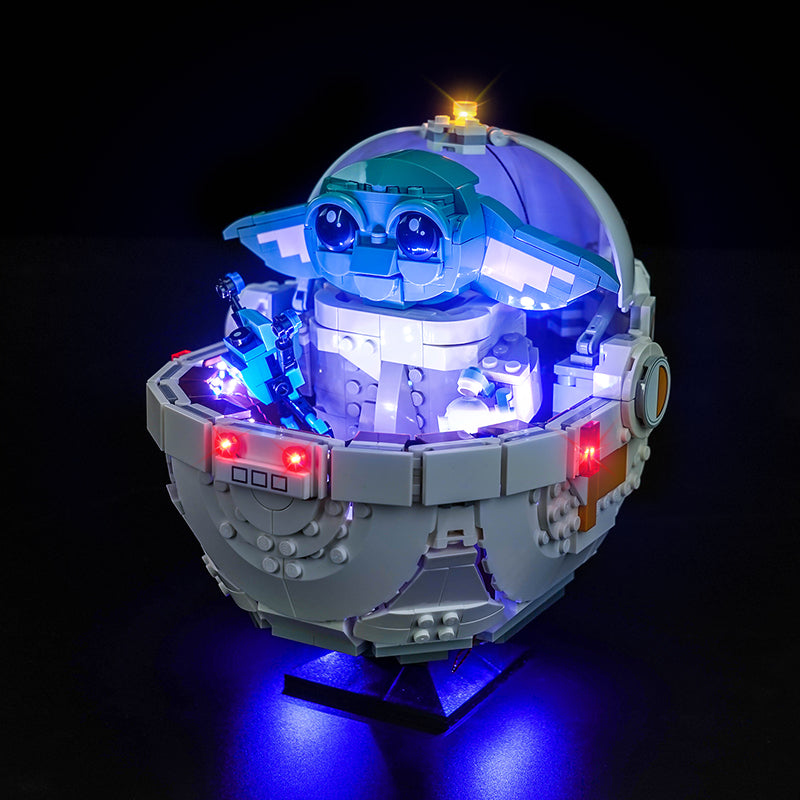 LED Light Kit for LEGO® Star Wars™ 75403 Grogu™ with Hover Pram