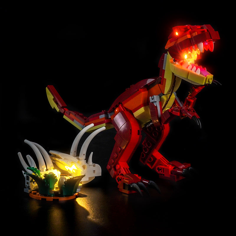 Led Light Kit for LEGO® Fierce Dinosaur 31379