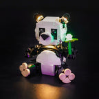 LED Light Kit for LEGO® Creator 3in1 Wild Animals: Panda Family 31165