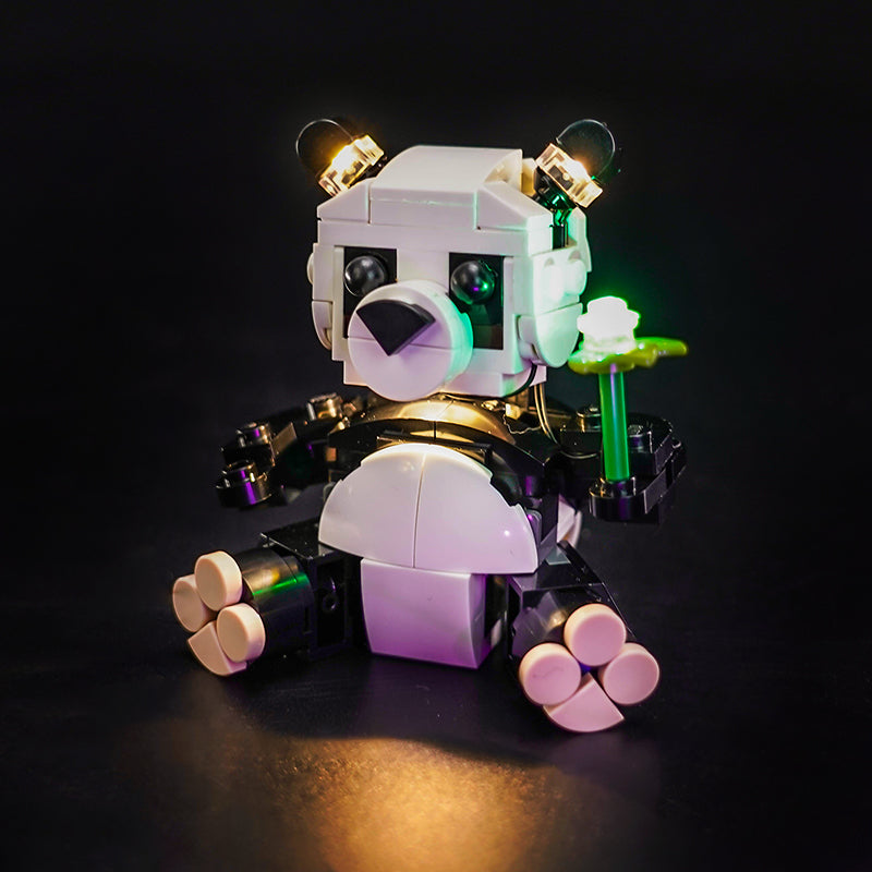 LED Light Kit for LEGO® Creator 3in1 Wild Animals: Panda Family 31165