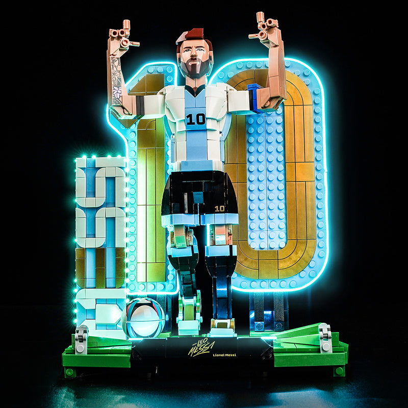 Led Light Kit for LEGO® Lionel Messi – Soccer Legend 43015