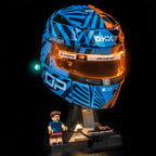 Led Light Kit for LEGO® McLaren Mastercard F1® Team Oscar Piastri Helmet 43017
