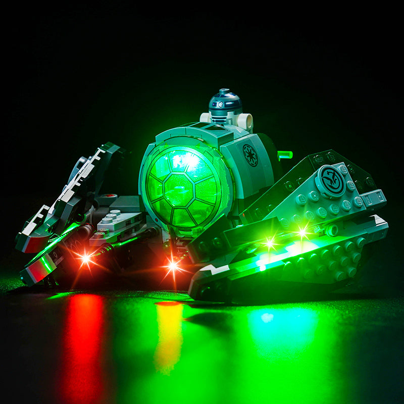 LED Light Kit for LEGO® Star Wars™ 75360 Yoda's Jedi Starfighter™