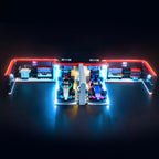 LED Light Kit for LEGO® City F1® Garage: Mercedes-AMG & Alpine 60444