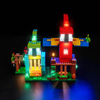 LED Light Kit for LEGO® Minecraft® 21282 The Parrot Houses
