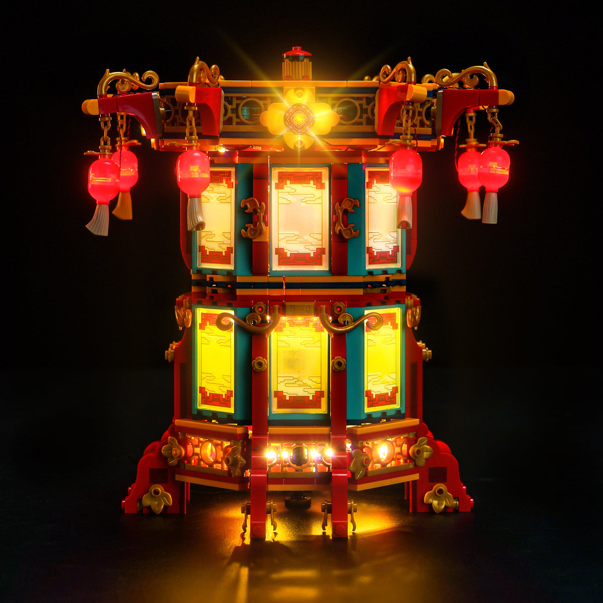 LED Light Kit for LEGO® Spring Festival 80116 Trotting Lantern