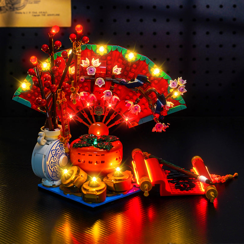 LED Light Kit for LEGO® Spring Festival 80117 Good Fortune