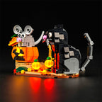 LED Light Kit for LEGO® Seasonal 40570 Halloween Cat & Mouse