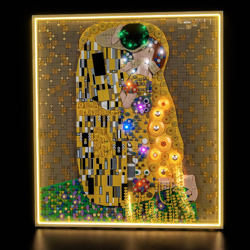 Led Light Kit for LEGO® Gustav Klimt – The Kiss 31221