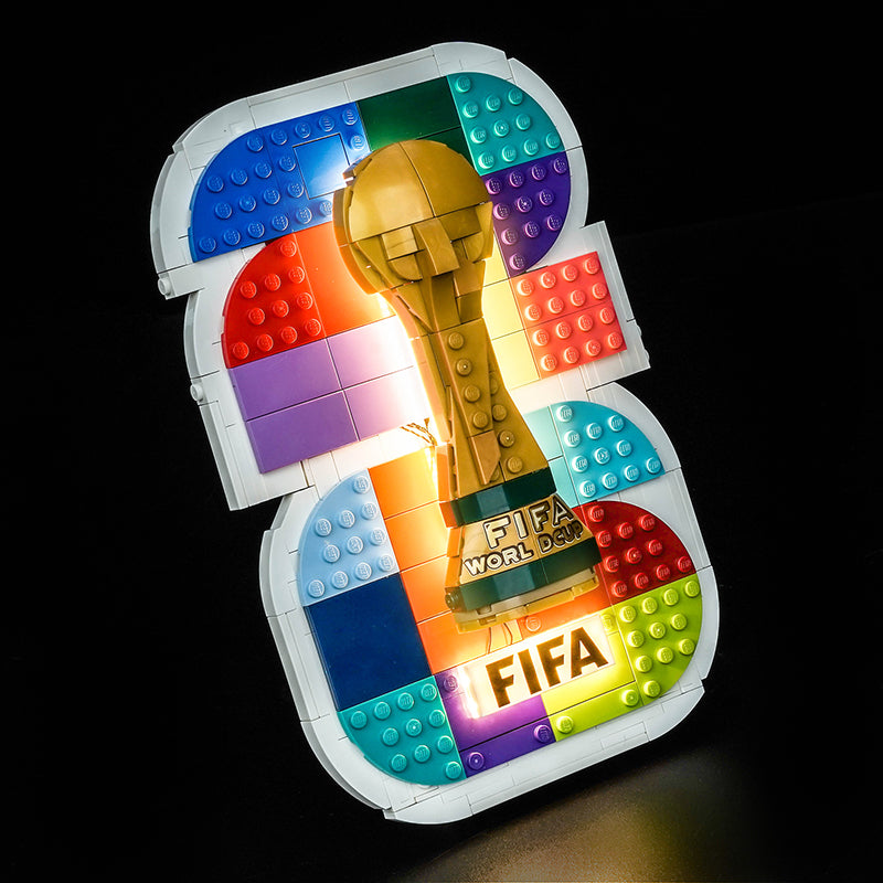 Led Light Kit for LEGO® FIFA World Cup 2026™ Official Emblem 43032