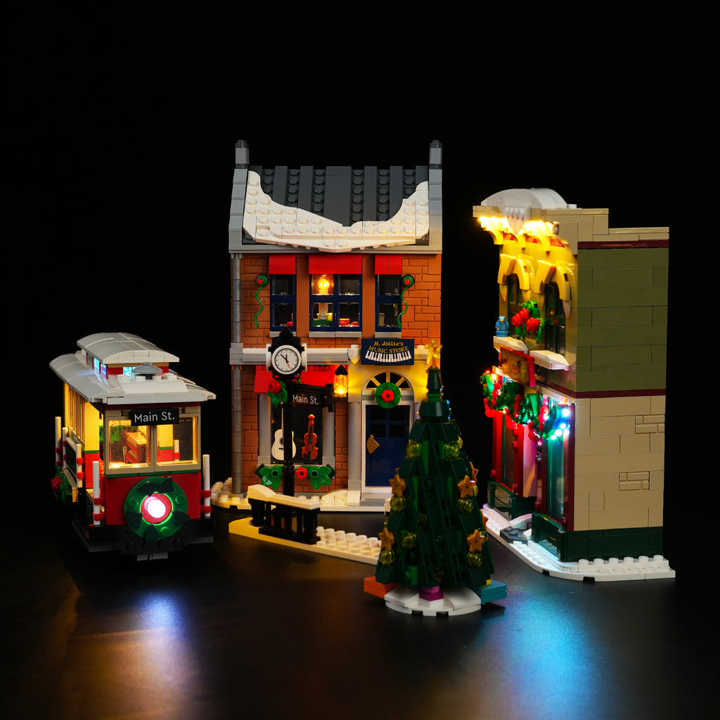 LED Light Kit for LEGO® Icons 10308 Holiday Main Street