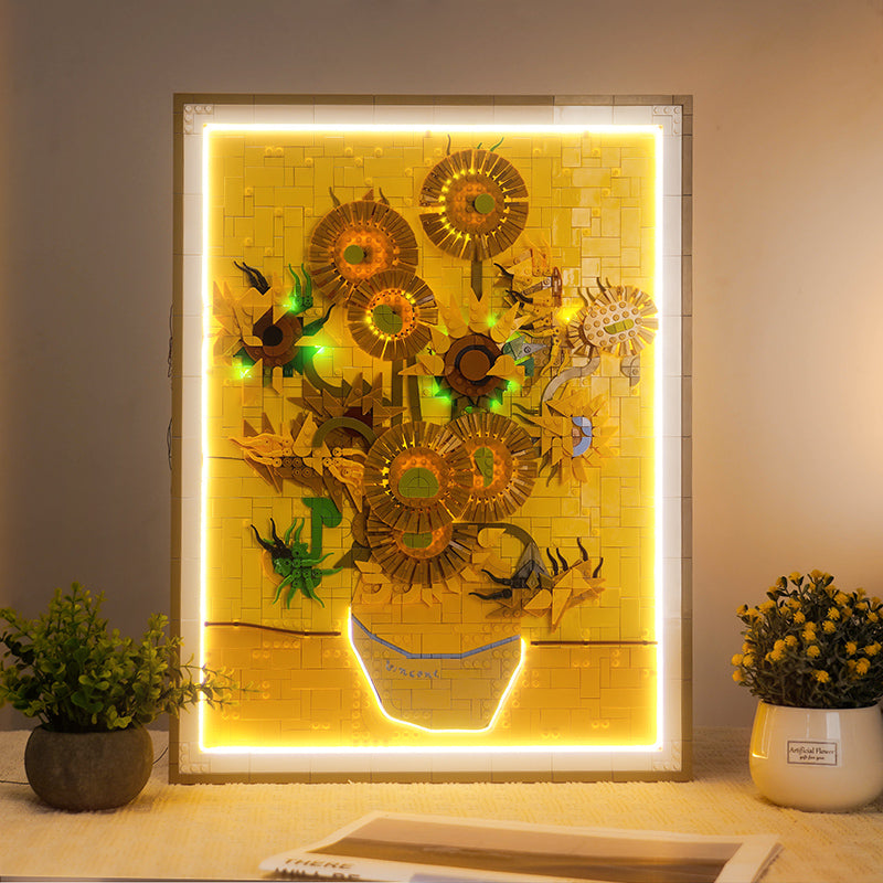 LED Light Kit for LEGO® Art 31215 Vincent van Gogh – Sunflowers