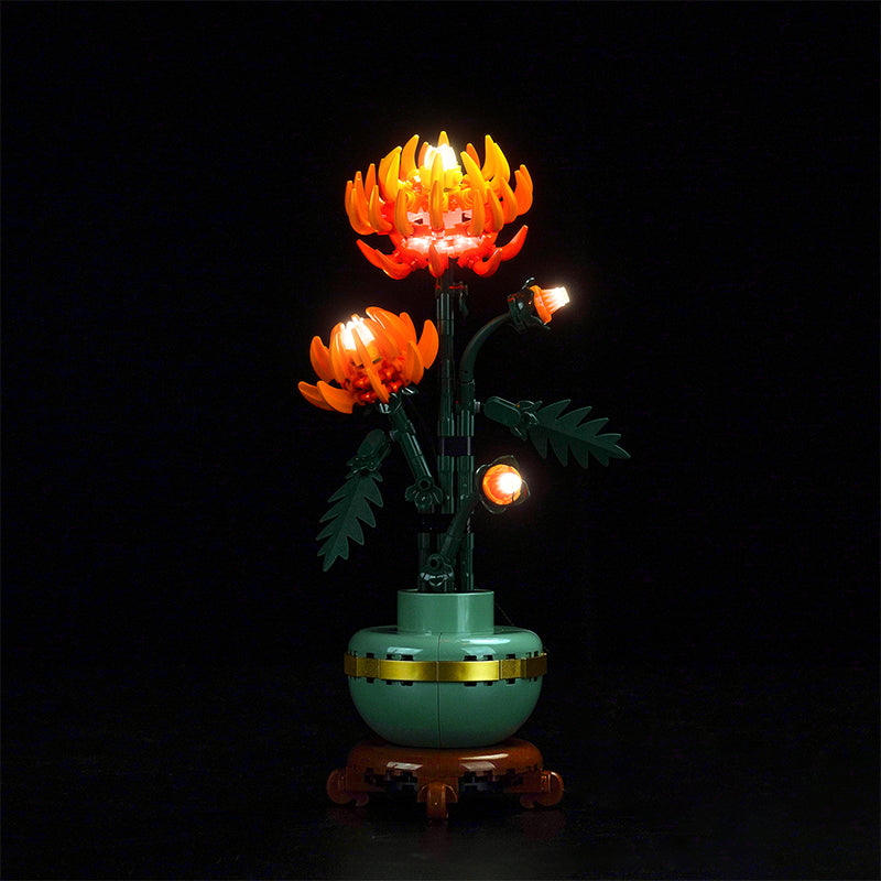 LED Light Kit for LEGO® Botanicals 10368 Chrysanthemum