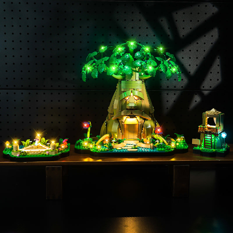 LED Light Kit for LEGO® The Legend of Zelda™ 77092 Great Deku Tree 2-in-1