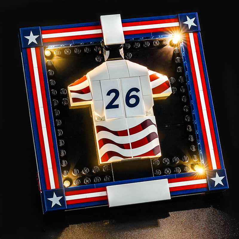 Led Light Kit for LEGO® 2026 U.S. Soccer National Team Jersey 43033
