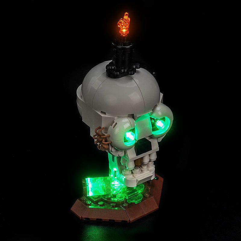 Led Light Kit for LEGO® Halloween Skull Candle 40883