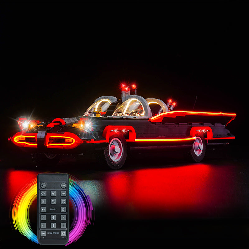 LED Light Kit for LEGO® DC Batman™ 76328 The Classic TV Series Batmobile™