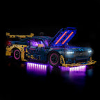 Led Light Kit for LEGO® Custom Garage Ford Mustang GT Car 42236
