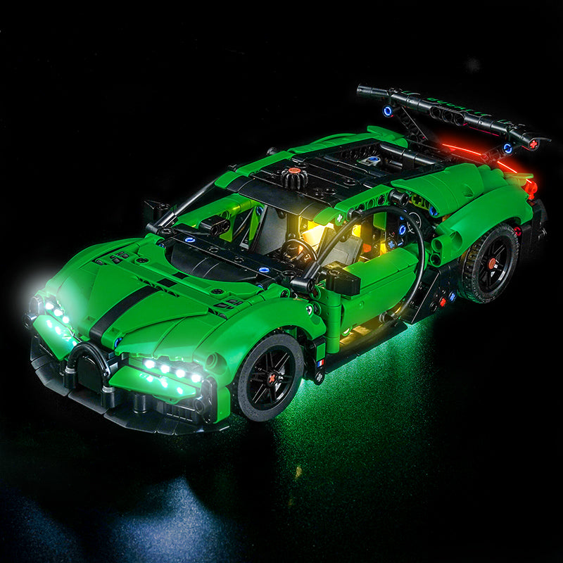 Led Light Kit for LEGO® Green Bugatti Chiron Pur Sport Hypercar 42241