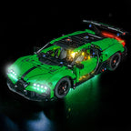 Led Light Kit for LEGO® Green Bugatti Chiron Pur Sport Hypercar 42241