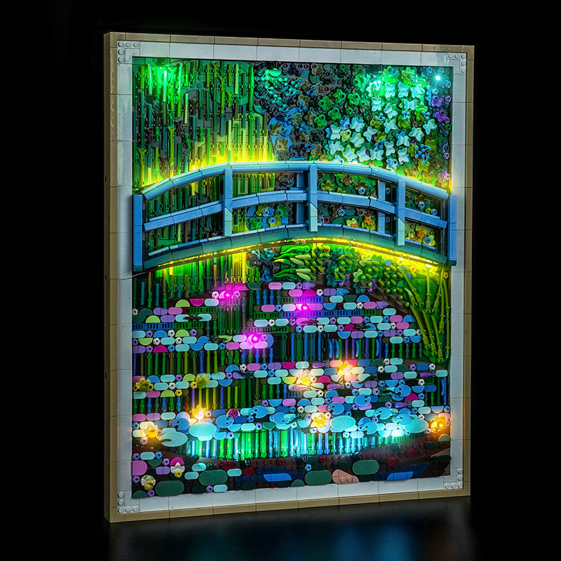 Led Light Kit for LEGO® Claude Monet – Bridge over a Pond of Water Lilies 31220