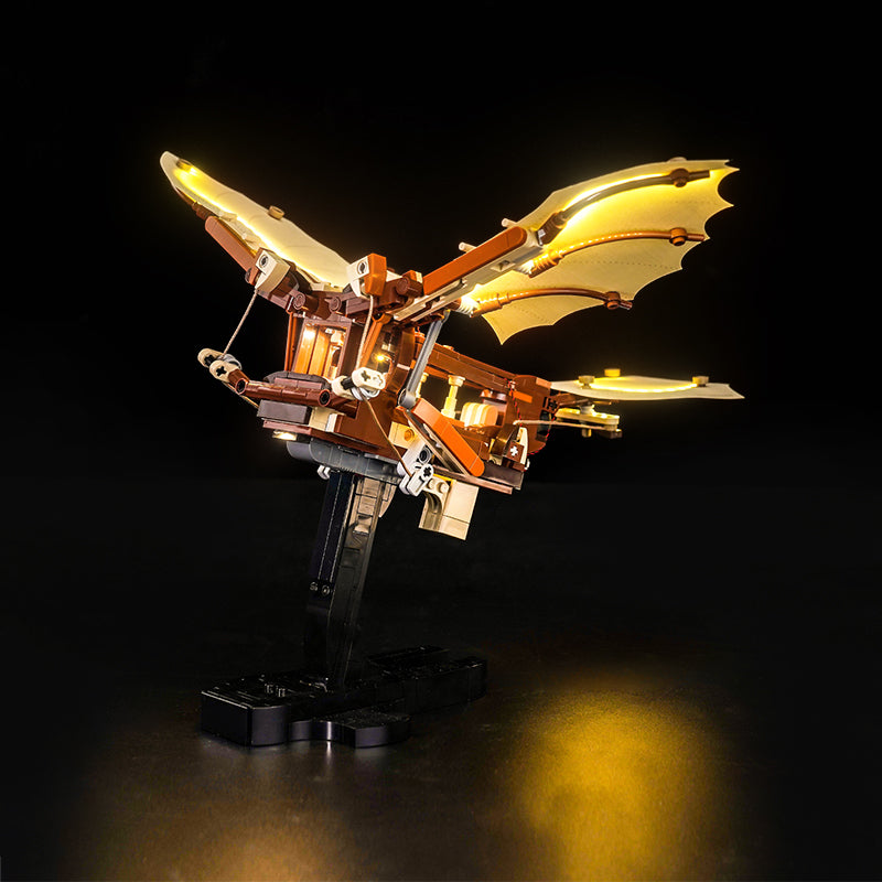 LED Light Kit for LEGO® Icons Leonardo da Vinci’s Flying Machine 10363