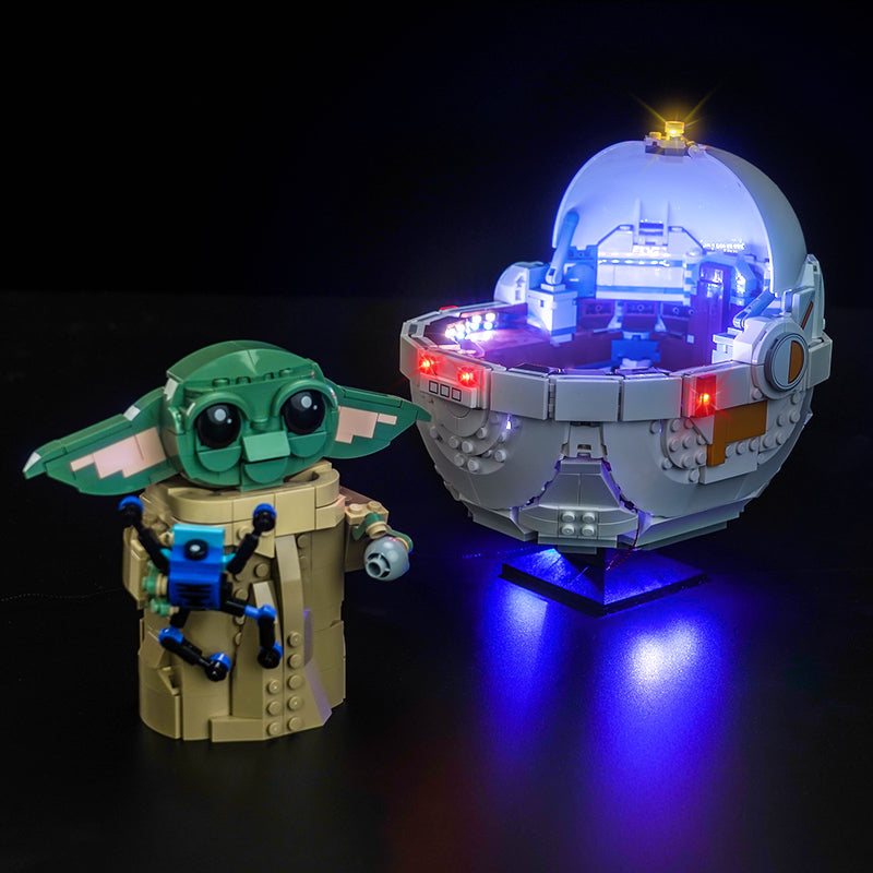 LED Light Kit for LEGO® Star Wars™ 75403 Grogu™ with Hover Pram
