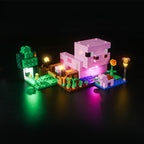 LED Light Kit for LEGO® Minecraft® 21268 The Baby Pig House