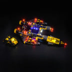 LED Light Kit for LEGO® Icons Blacktron Renegade 10355
