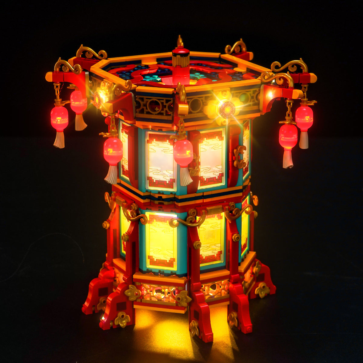 LED Light Kit for LEGO® Spring Festival 80116 Trotting Lantern