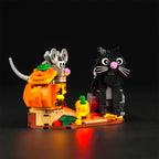 LED Light Kit for LEGO® Seasonal 40570 Halloween Cat & Mouse