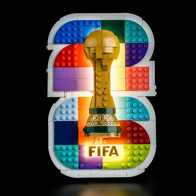 Led Light Kit for LEGO® FIFA World Cup 2026™ Official Emblem 43032