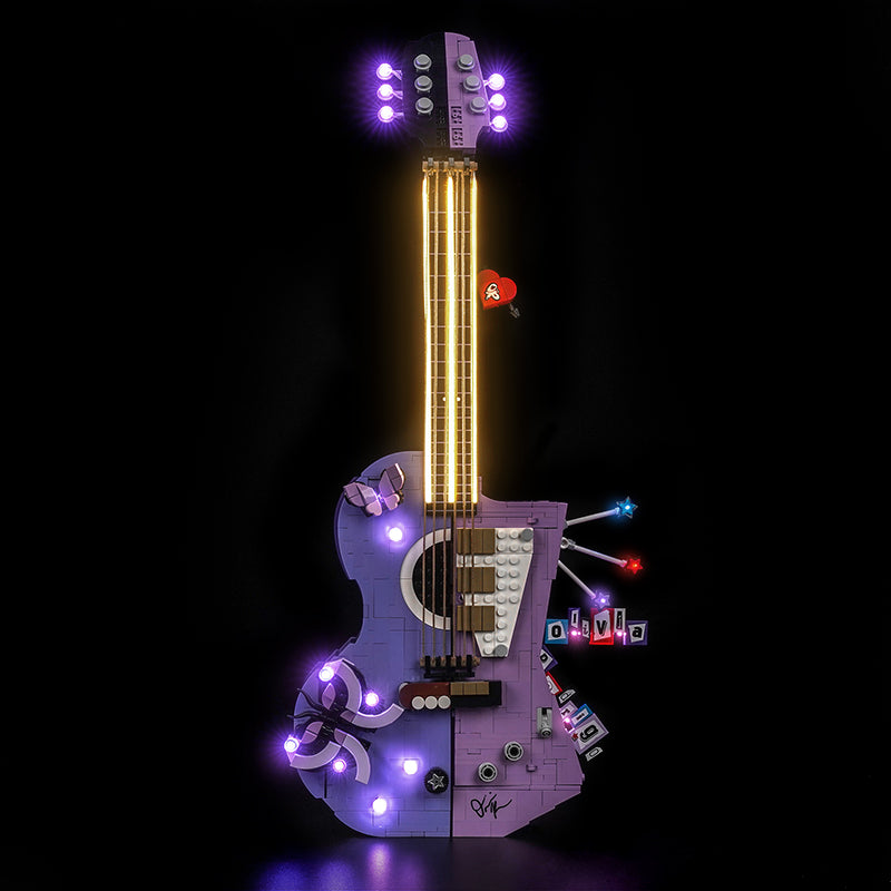 Led Light Kit for LEGO® Olivia Rodrigo's Dual Guitar 43031