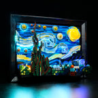 LED Light Kit for LEGO® Ideas Vincent van Gogh – The Starry Night 21333