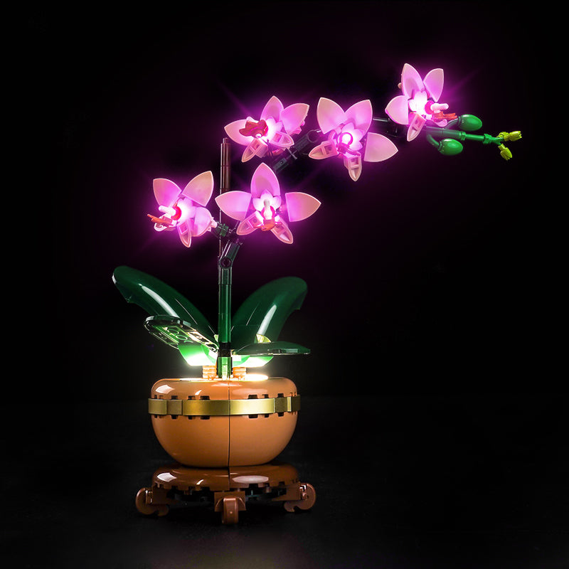 LED Light Kit for LEGO® Botanicals 10343 Mini Orchid