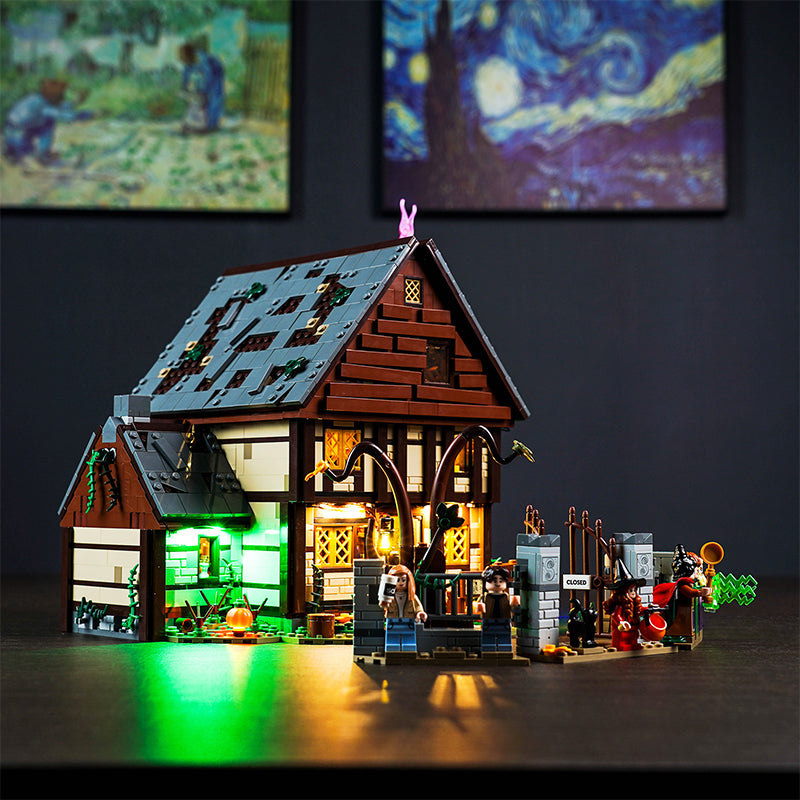 LED Light Kit for LEGO® Ideas Disney Hocus Pocus: The Sanderson Sisters’ Cottage 21341
