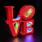 LED Light Kit for LEGO® Art 31214 LOVE