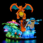 Led Light Kit for LEGO® Venusaur, Charizard and Blastoise 72153