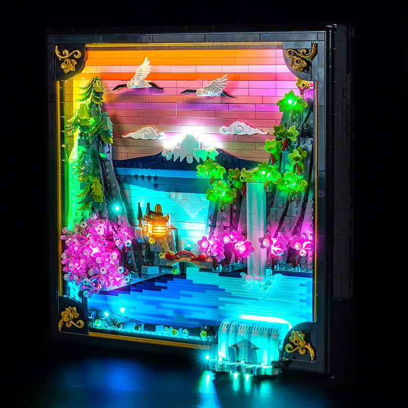 Led Light Kit for LEGO® Japanese Cherry Blossom Landscape 31218