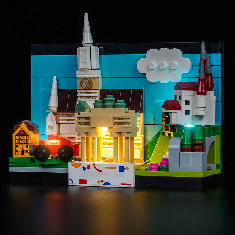 Led Light Kit for LEGO® Germany Postcard 40954