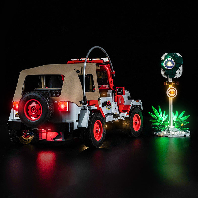Led Light Kit for LEGO® Jurassic Park Jeep® Wrangler 77984