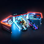 LED Light Kit for LEGO® City F1® Garage: Mercedes-AMG & Alpine 60444