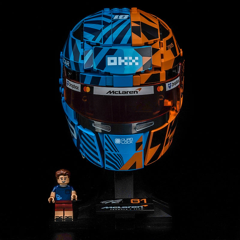 Led Light Kit for LEGO® McLaren Mastercard F1® Team Oscar Piastri Helmet 43017