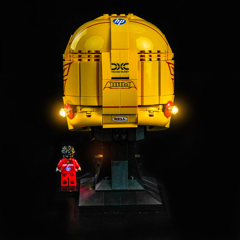 Led Light Kit for LEGO® Scuderia Ferrari HP Lewis Hamilton Helmet 43022