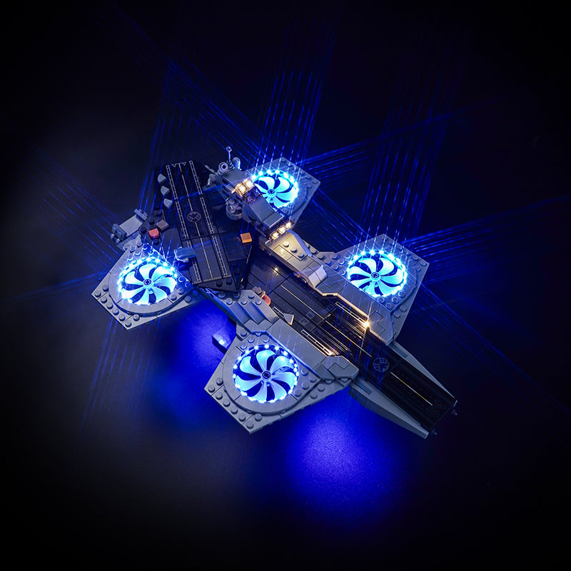 LED Light Kit for LEGO® Marvel 76295 The Avengers Helicarrier