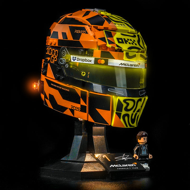 Led Light Kit for LEGO® McLaren Mastercard F1® Team Lando Norris Helmet 43023
