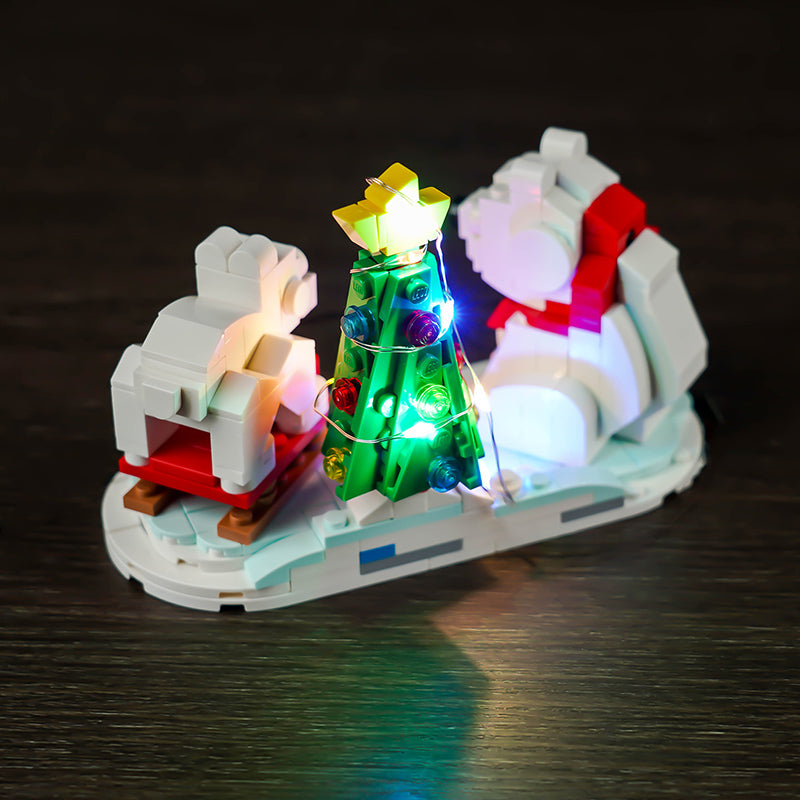 LED Light Kit for LEGO® Seasonal 40571 Wintertime Polar Bears